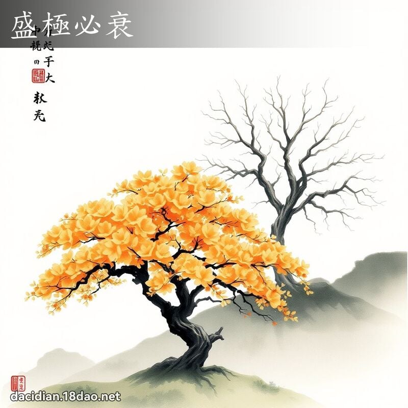 盛极必衰 配图