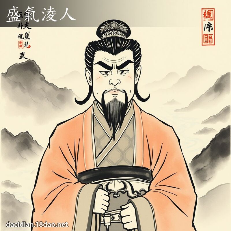 盛气凌人 配图
