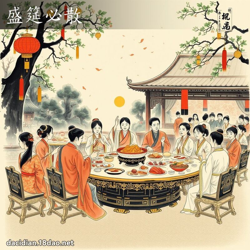 盛筵必散 配图