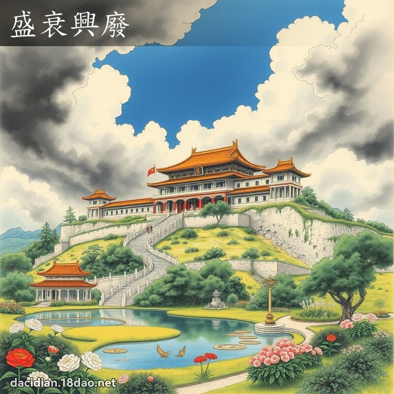 盛衰兴废 配图