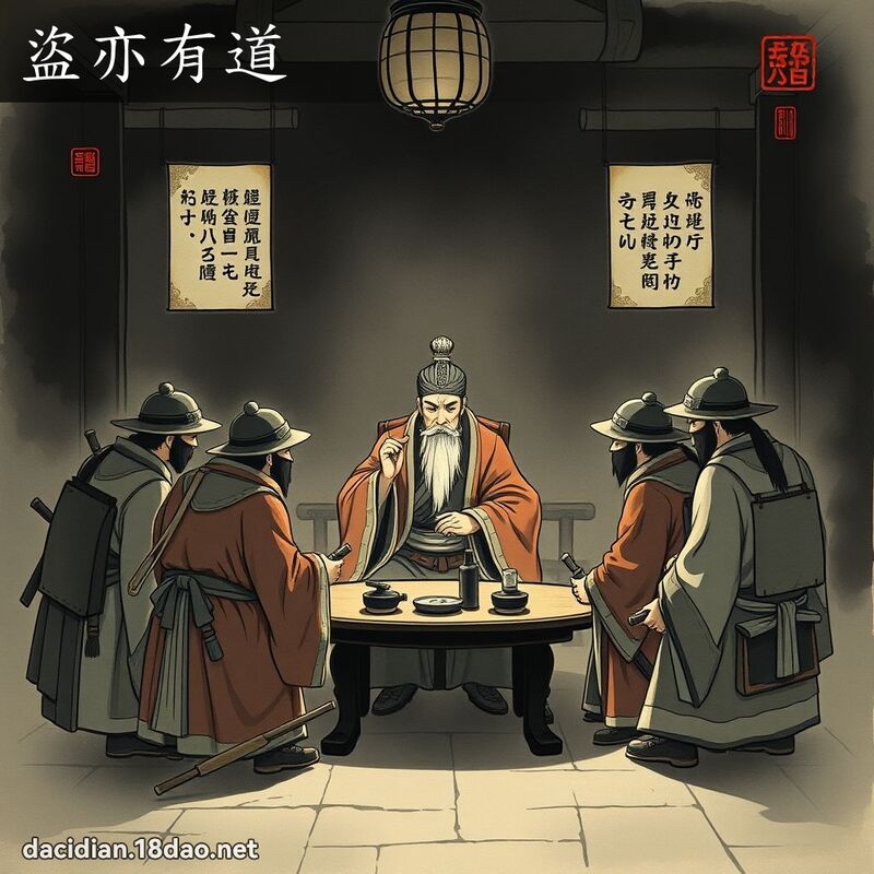 盗亦有道 配图