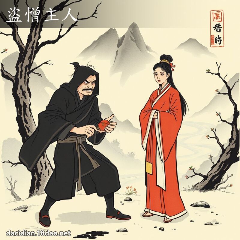 盗憎主人 配图