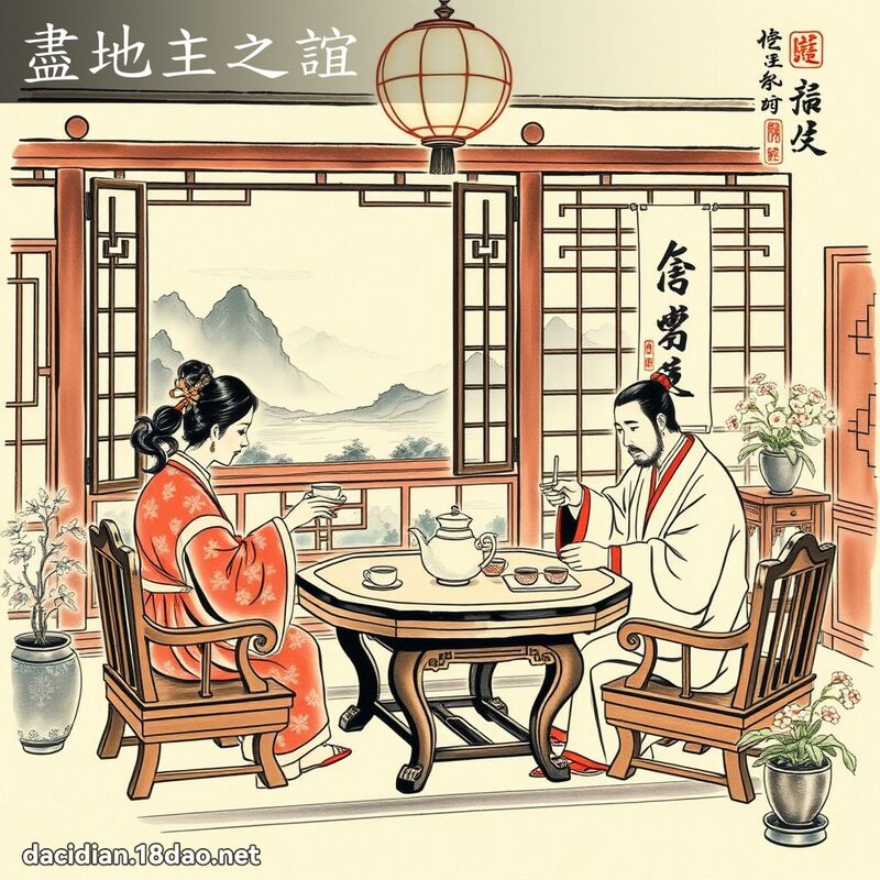 尽地主之谊 配图