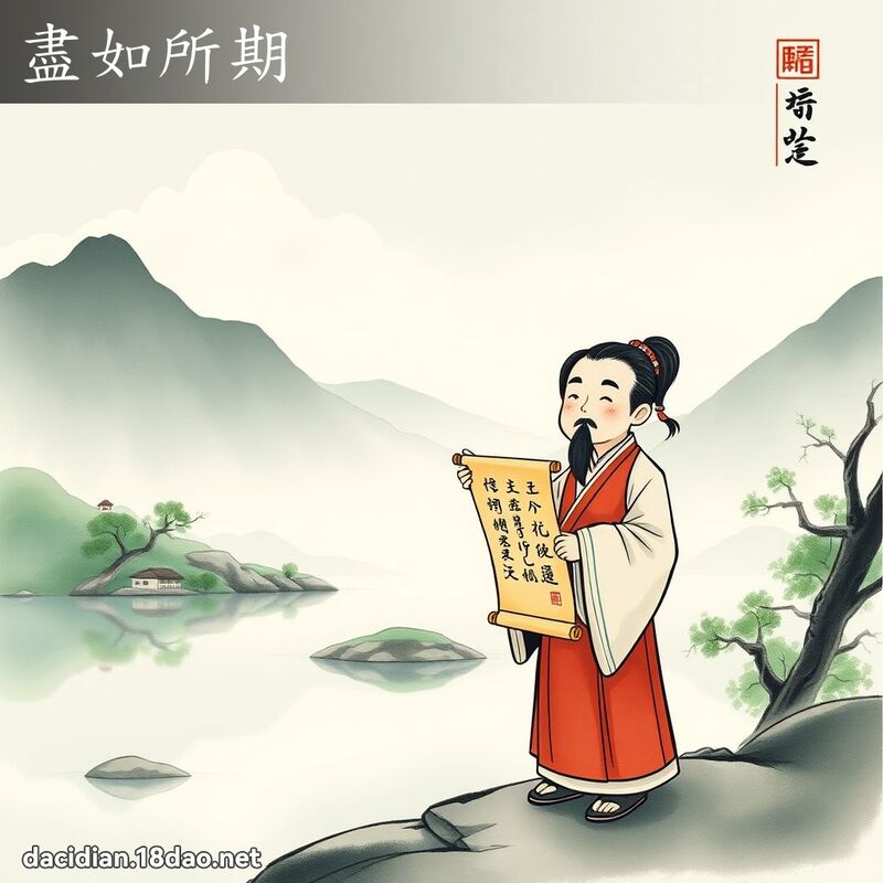 尽如所期 配图