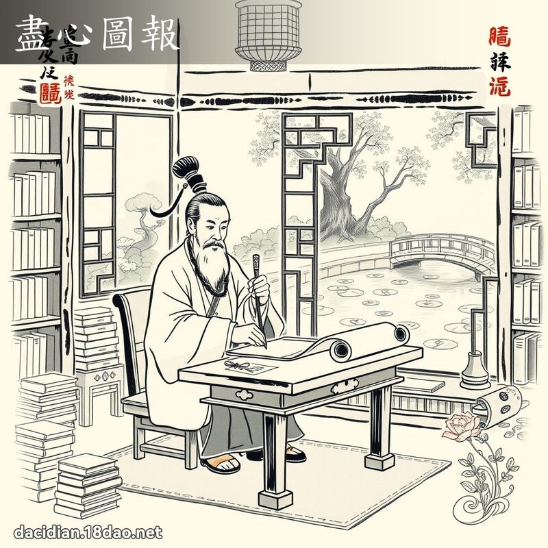 尽心图报 配图
