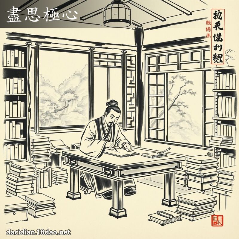 尽思极心 配图