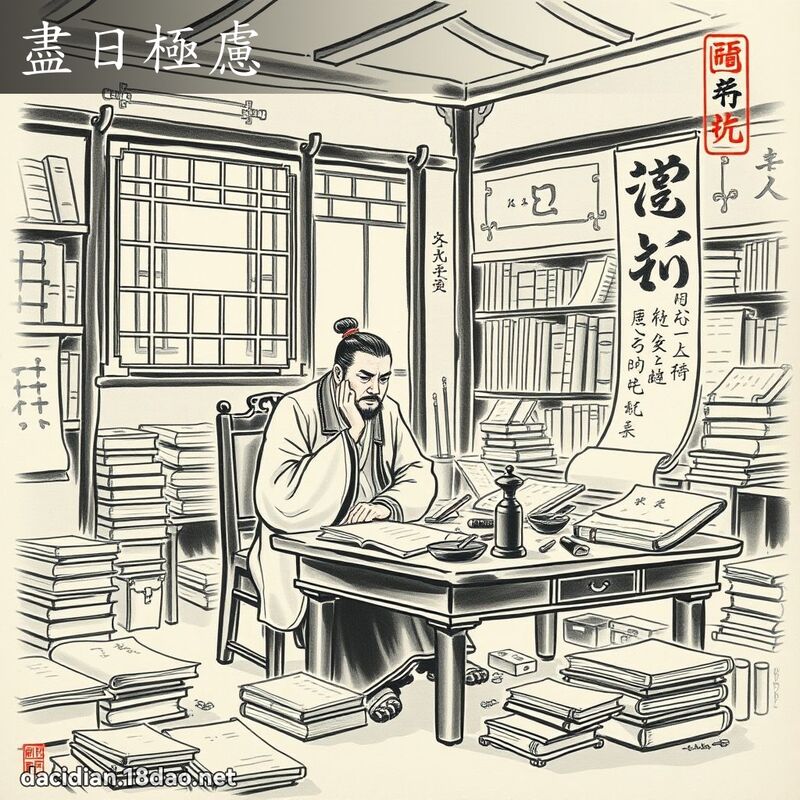 尽日极虑 配图