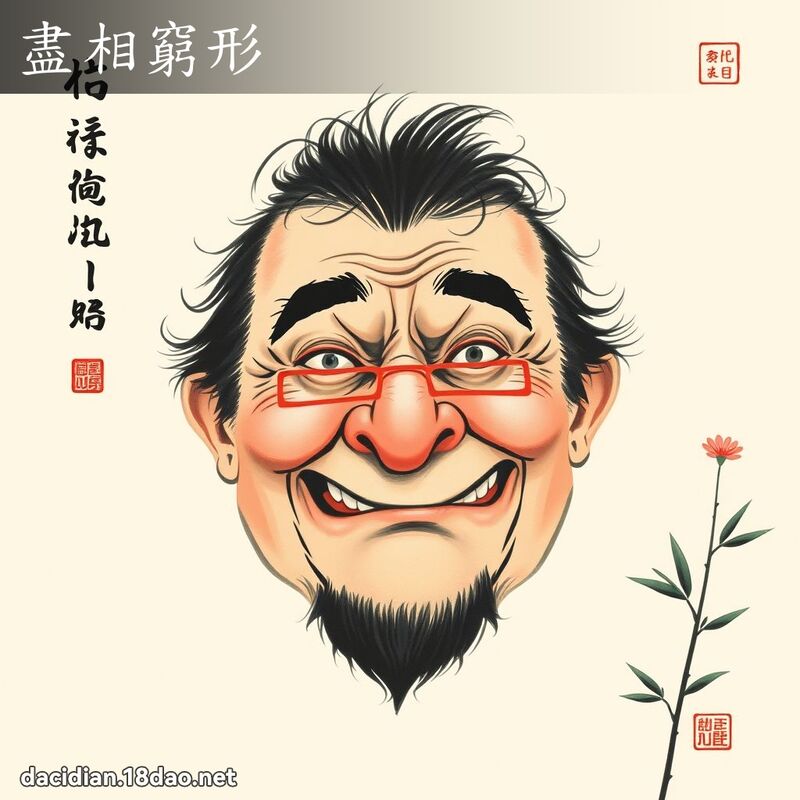 尽相穷形 配图
