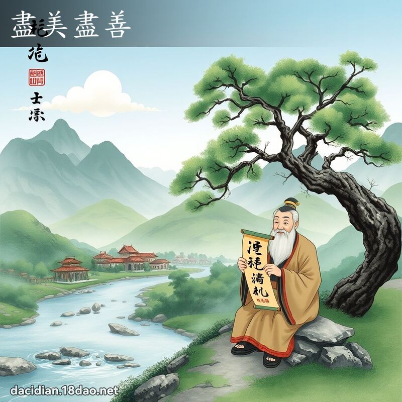 尽美尽善 配图
