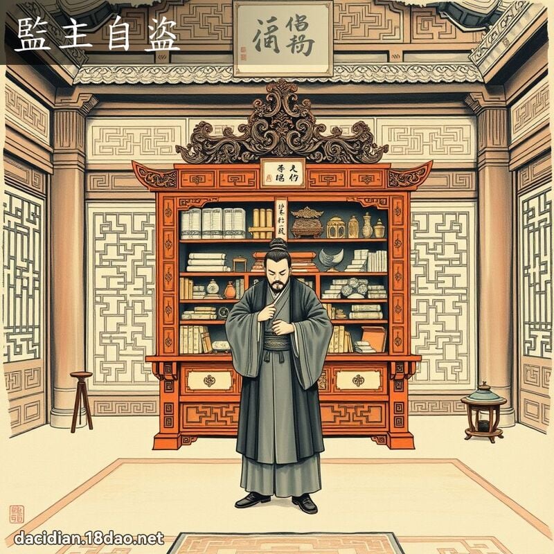 监主自盗 配图