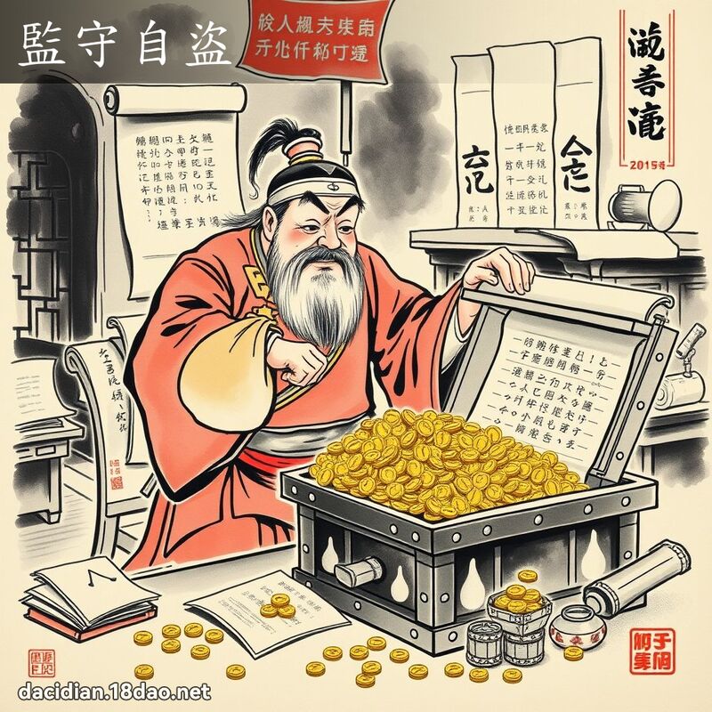 监守自盗 配图