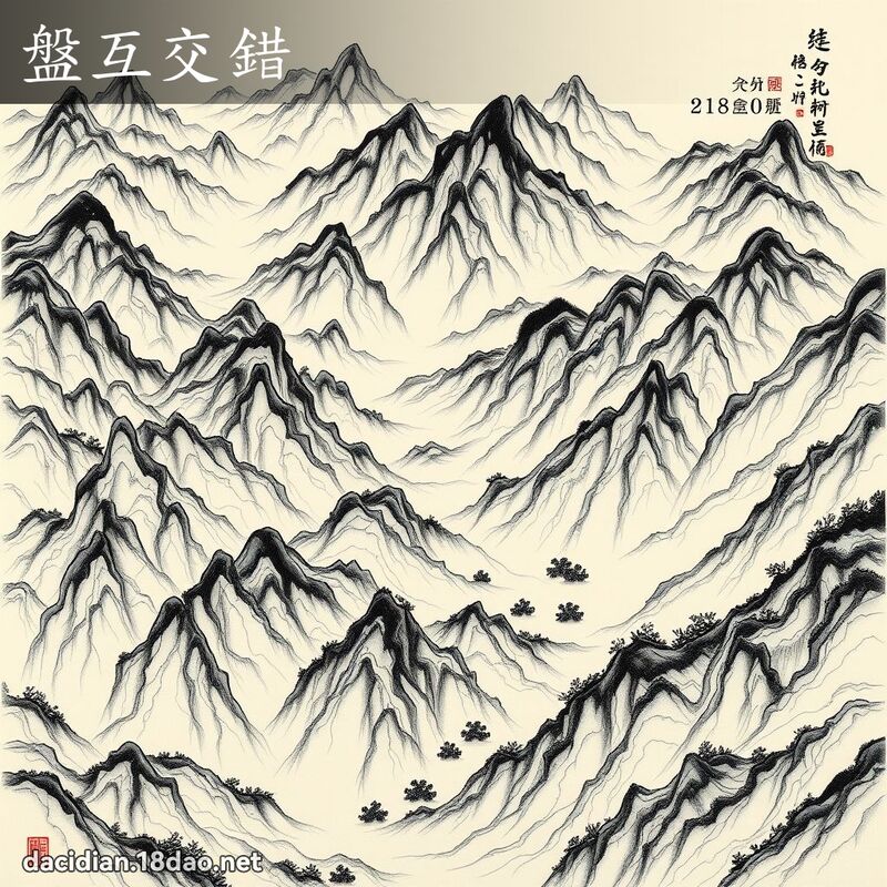 盘互交错 配图