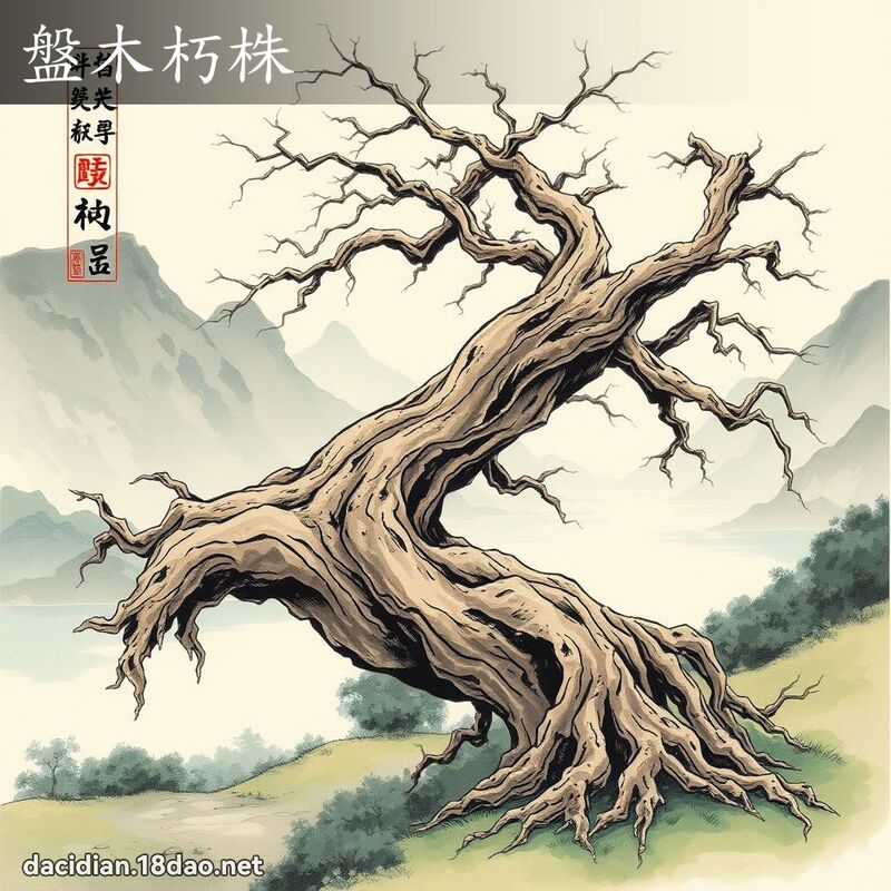 盘木朽株 配图