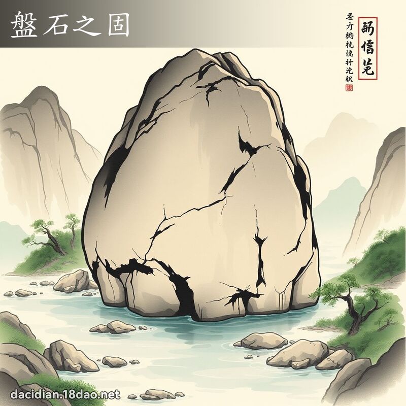 盘石之固 配图
