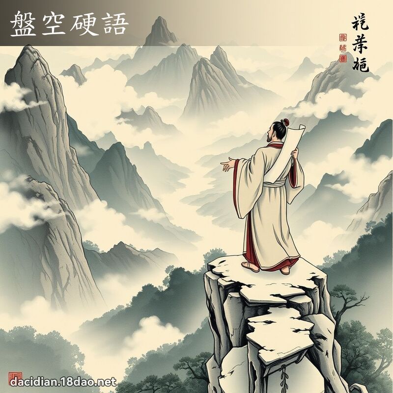 盘空硬语 配图