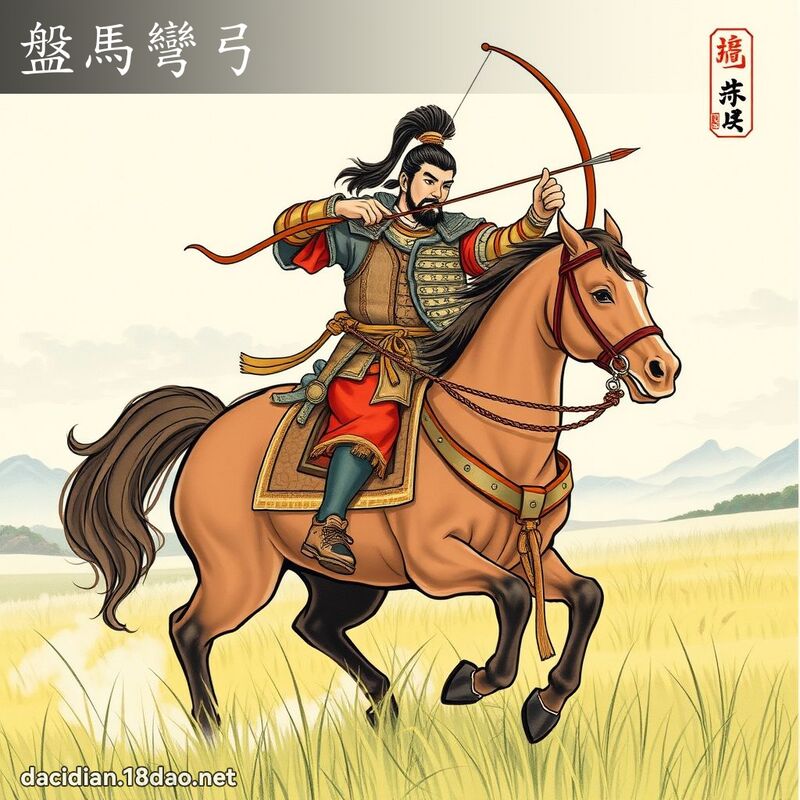 盘马弯弓 配图