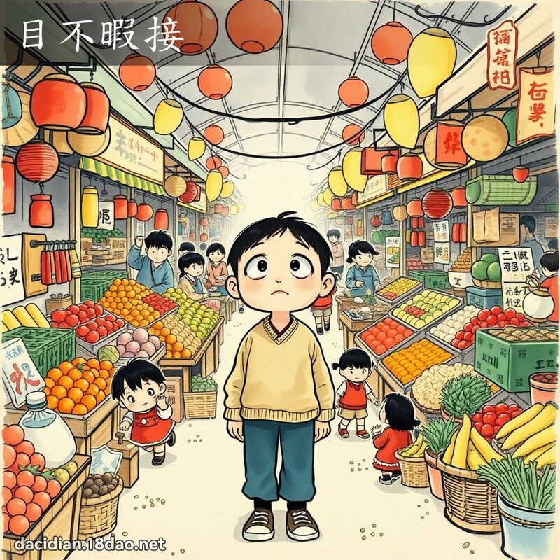 目不暇接 配图