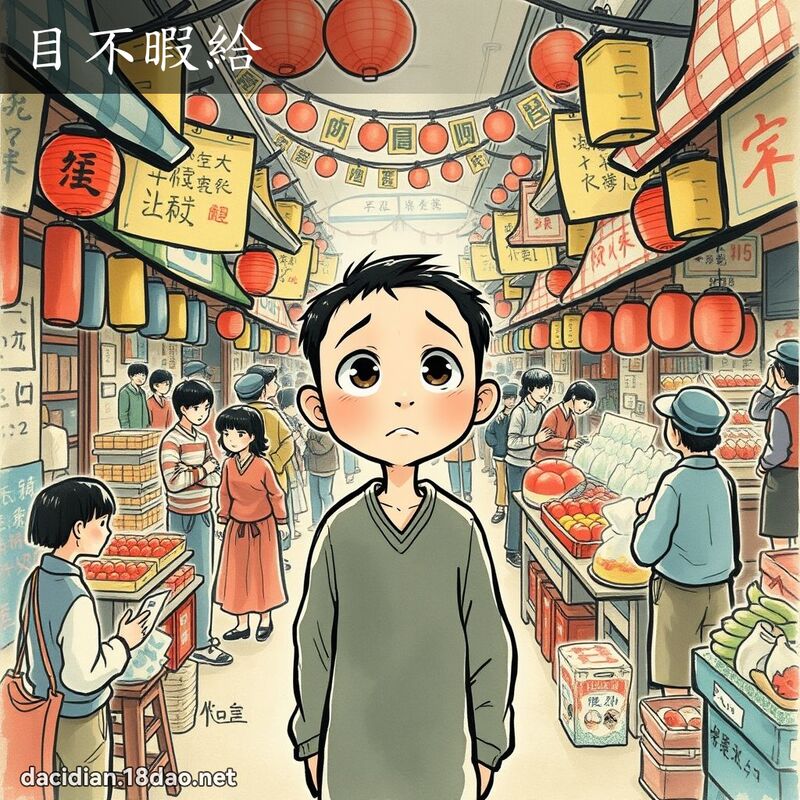 目不暇给 配图