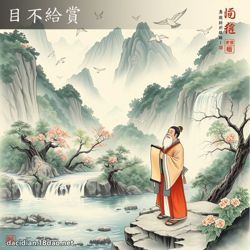 目不给赏 配图