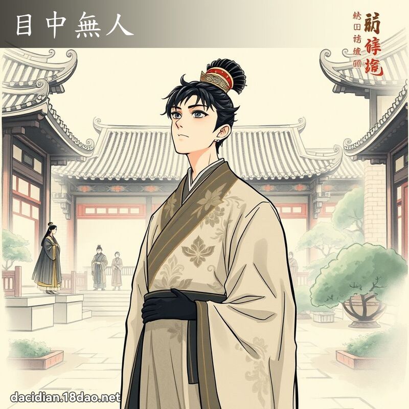 目中无人 配图