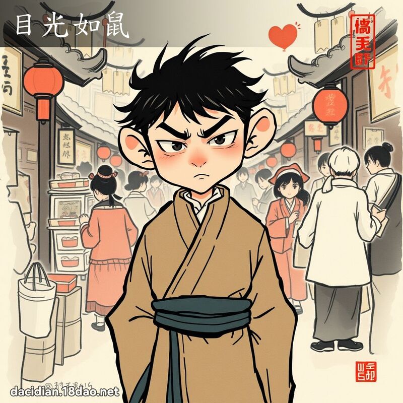 目光如鼠 配图