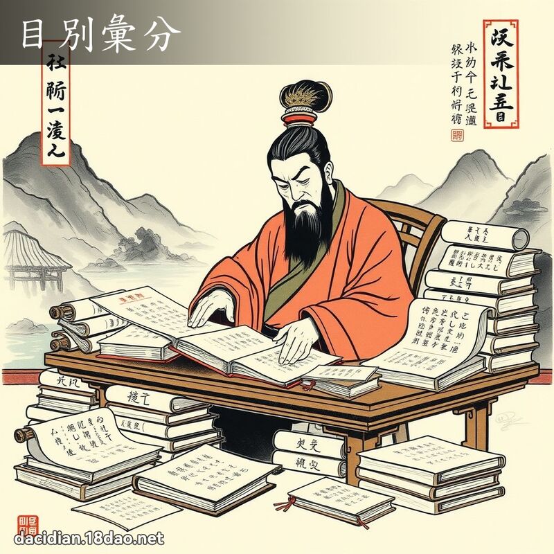 目別汇分 配图