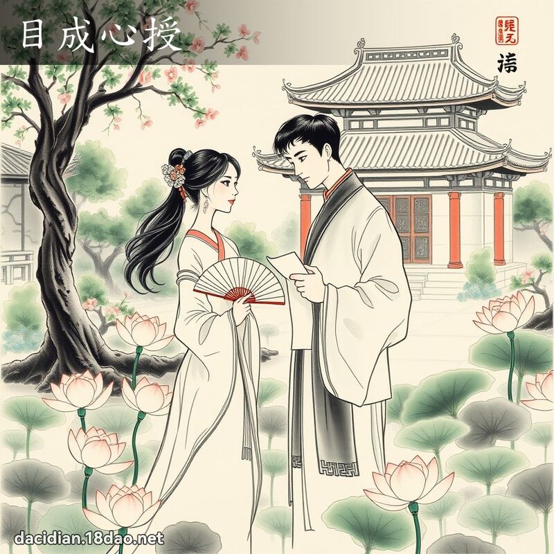 目成心授 配图