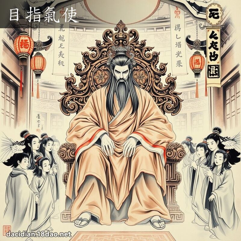 目指气使 配图