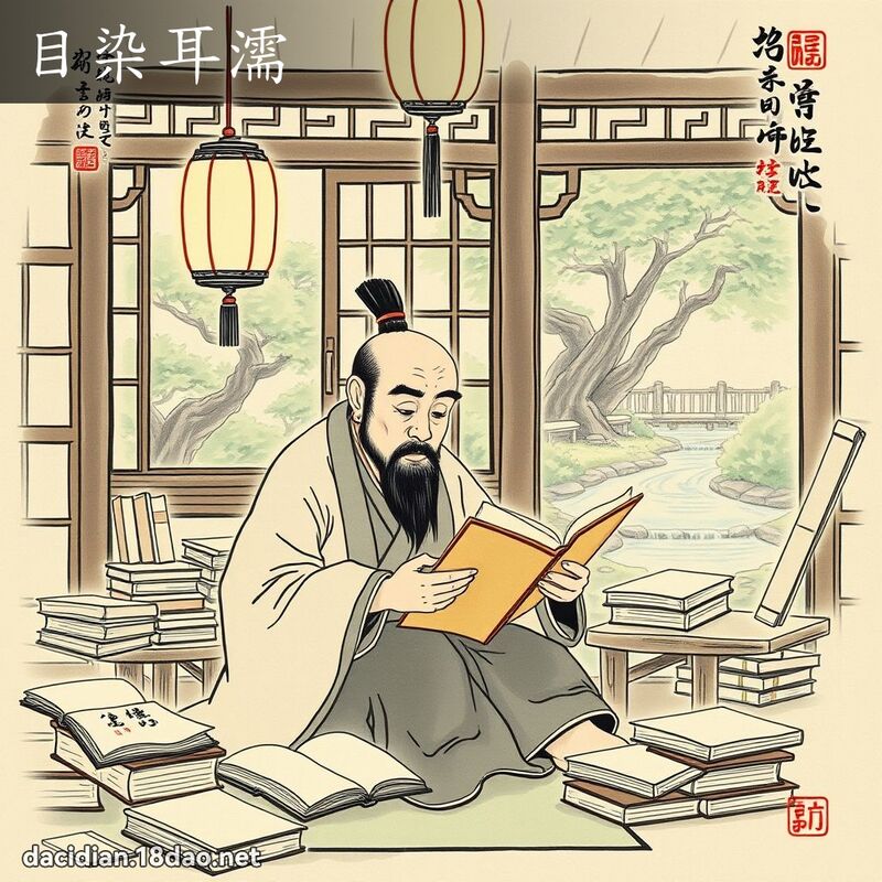 目染耳濡 配图