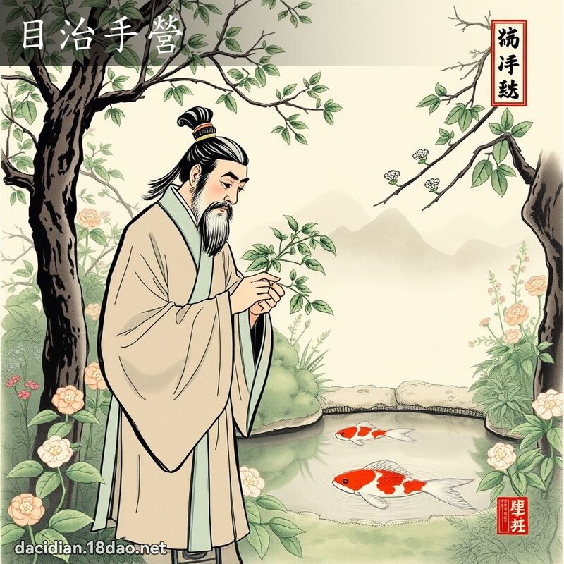 目治手营 配图