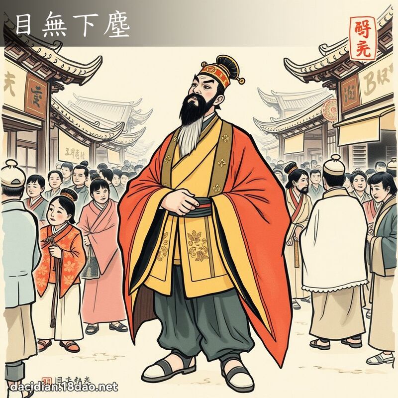 目无下尘 配图