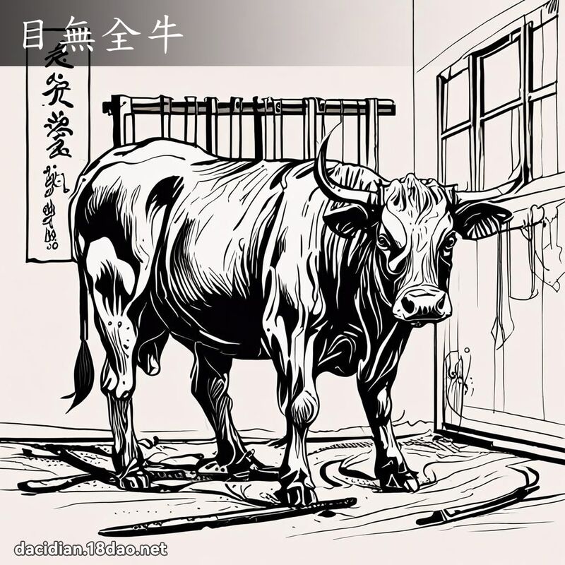 目无全牛 配图
