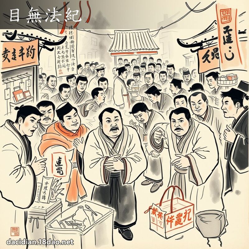 目无法纪 配图