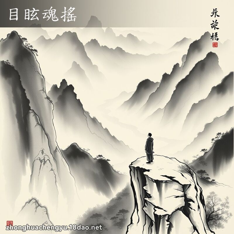目眩魂搖 - 中華成語配圖