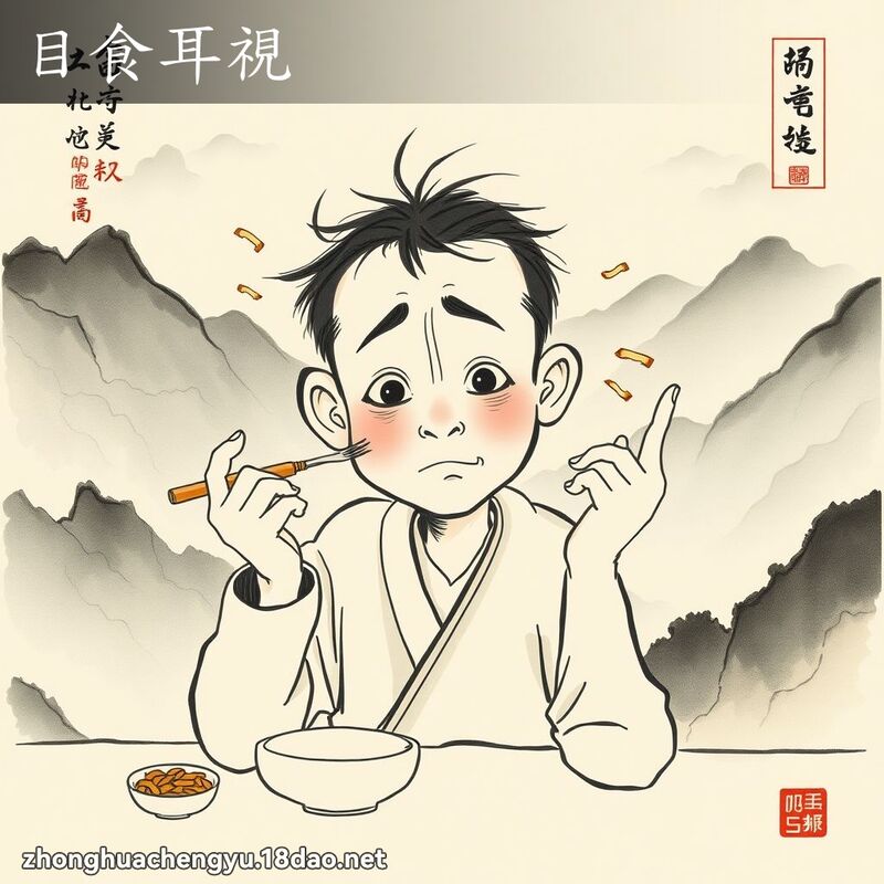 目食耳視 - 中華成語配圖