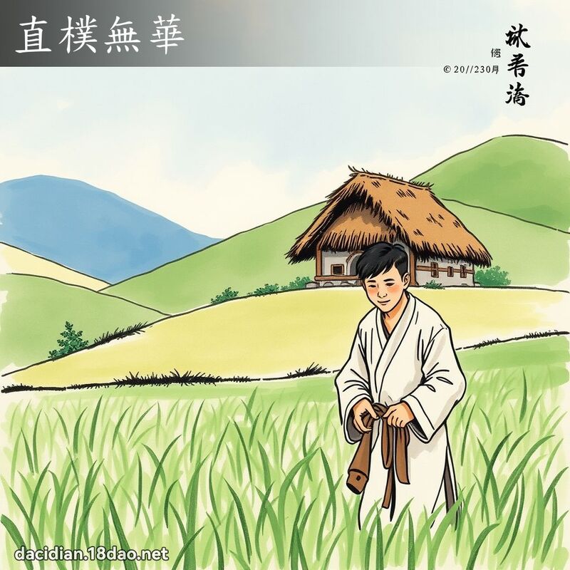 直樸無華 配图