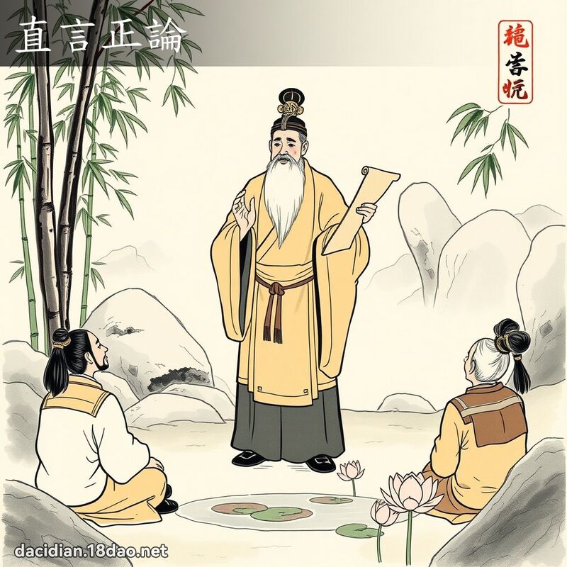 直言正論 配图