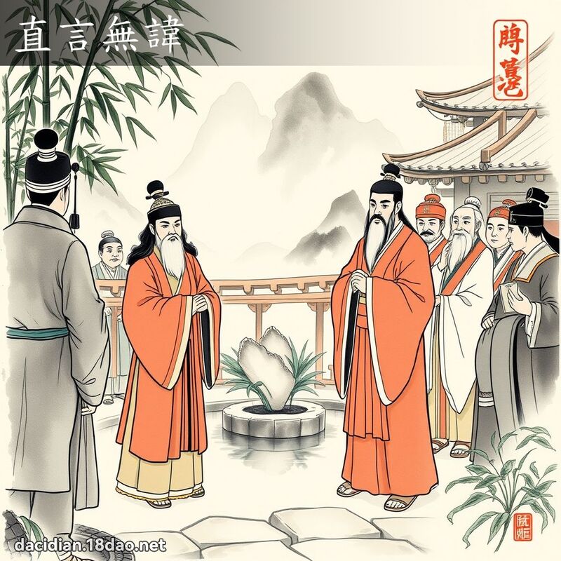 直言無諱 配图