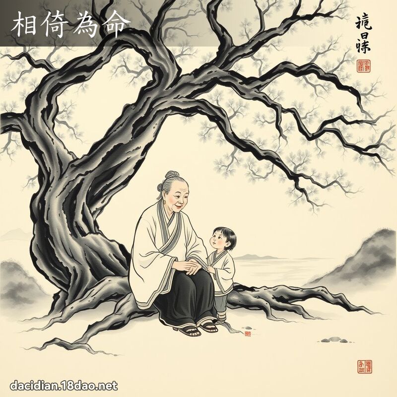 相倚為命 配图