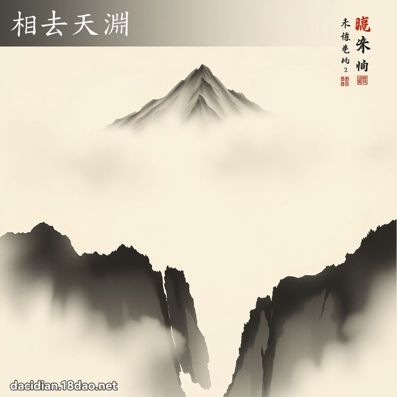 相去天淵 配图