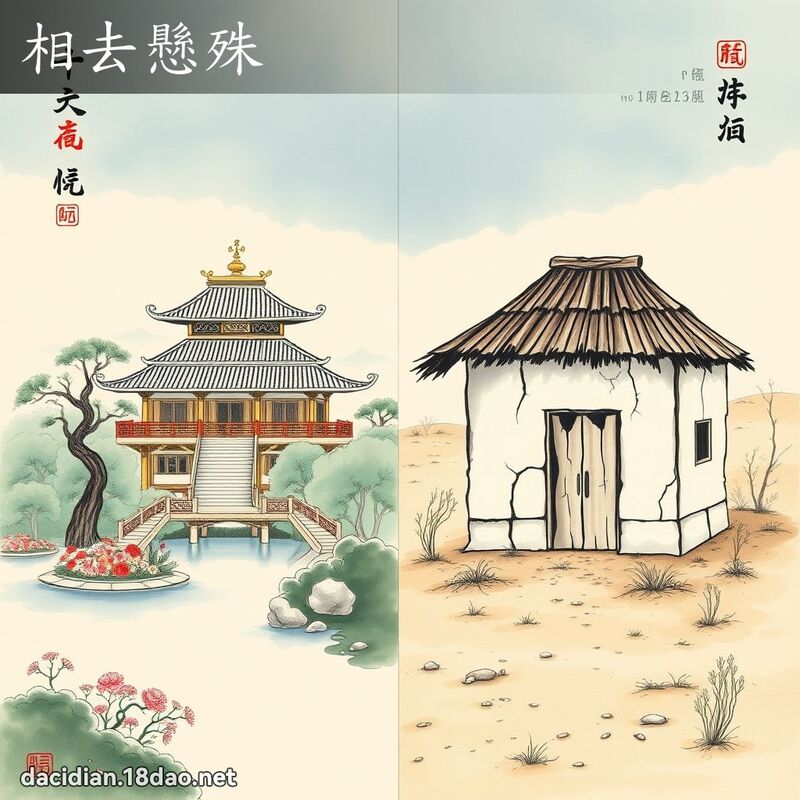 相去懸殊 配图