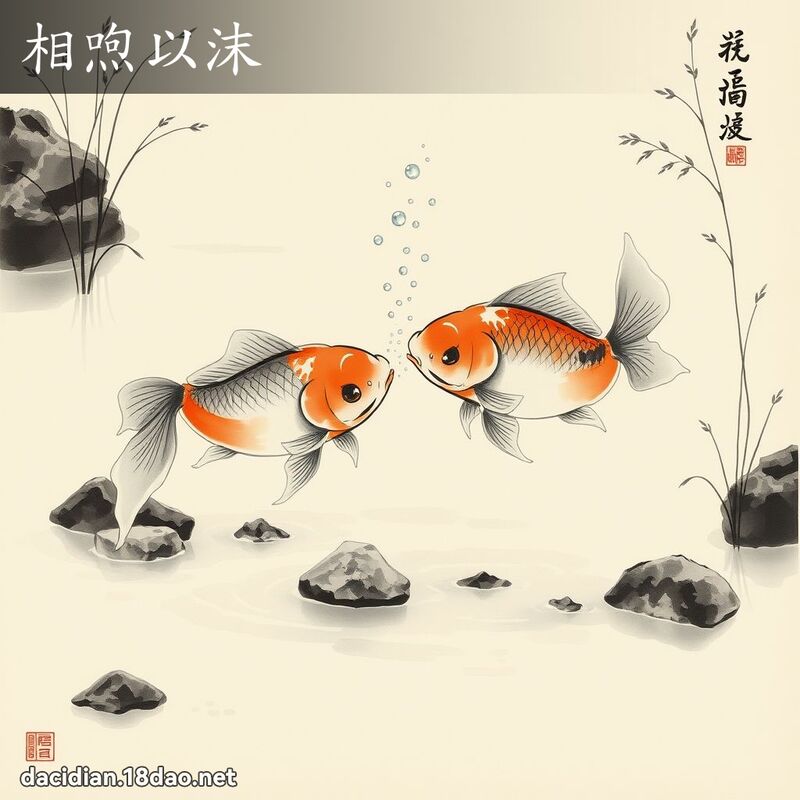 相喣以沫 配图