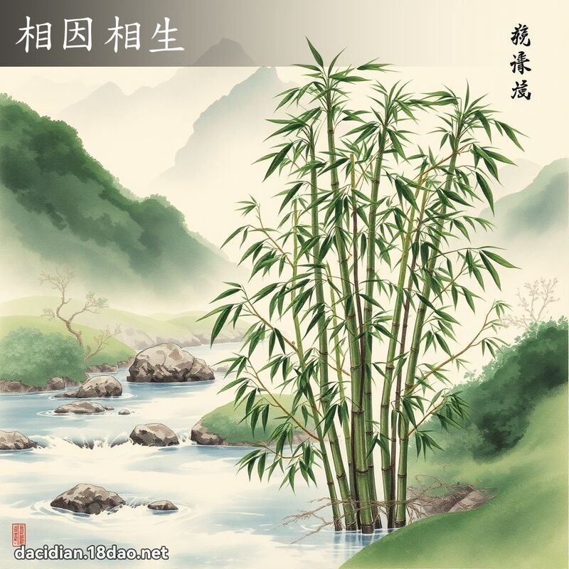 相因相生 配图