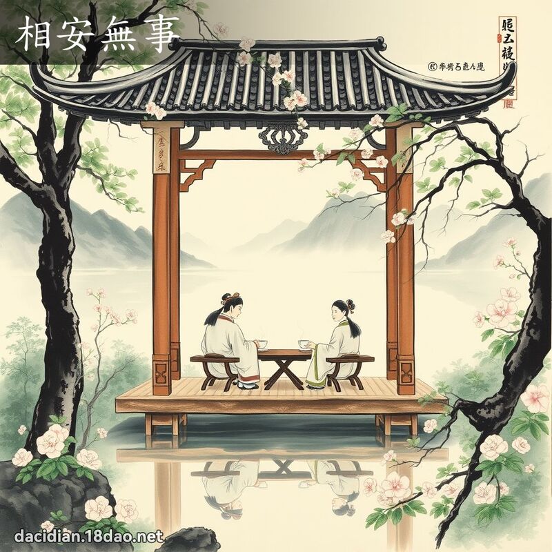 相安無事 配图