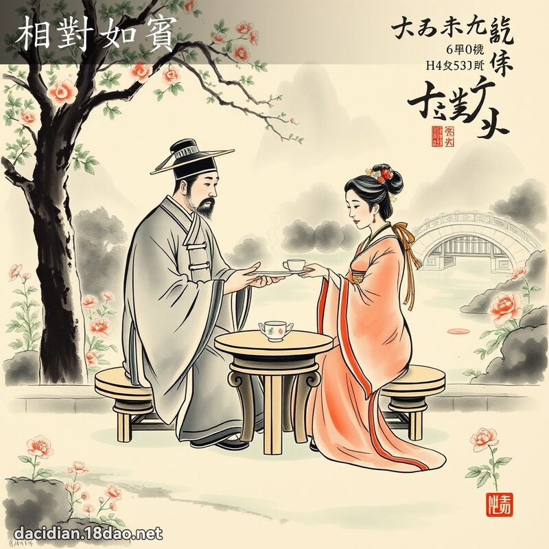 相對如賓 配图