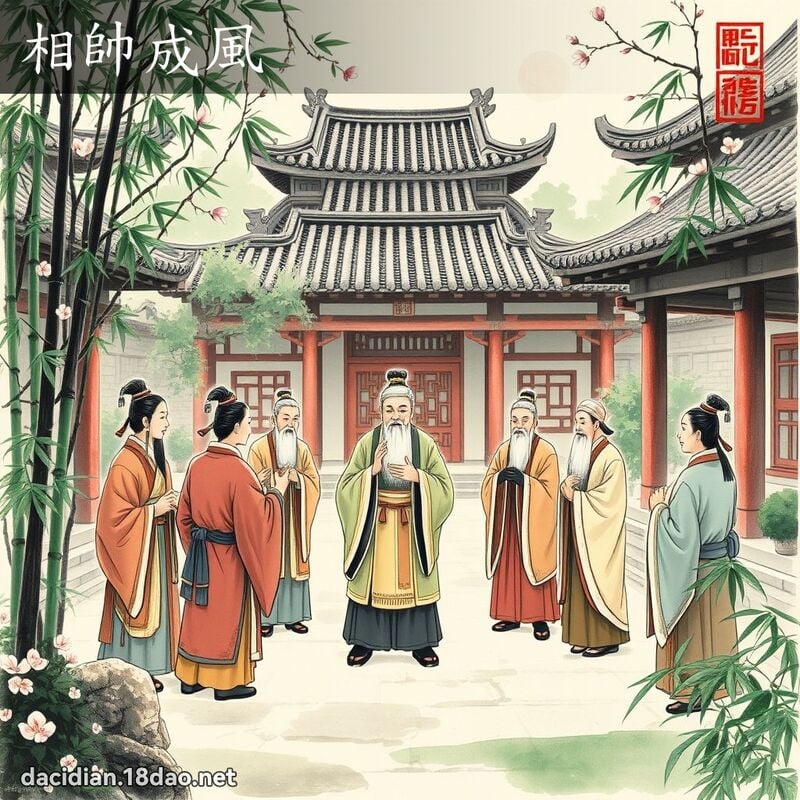 相帥成風 配图