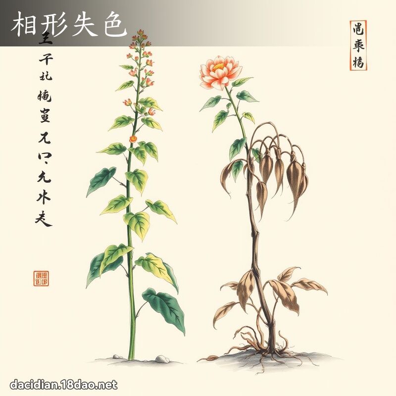 相形失色 配图