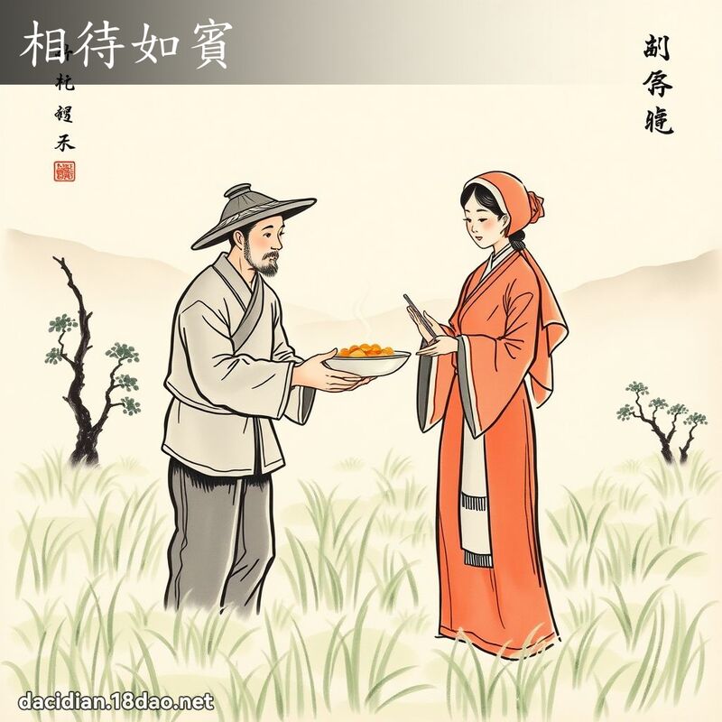 相待如賓 配图