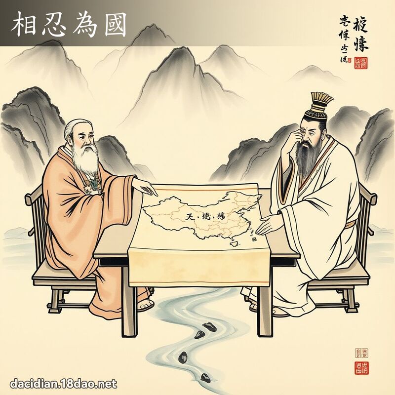 相忍為國 配图