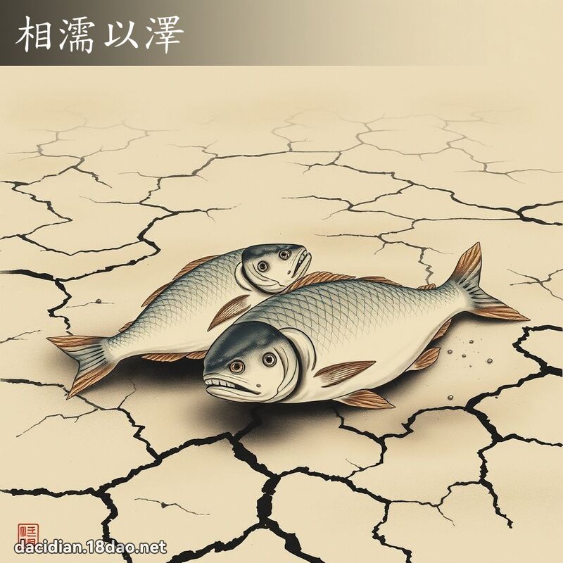 相濡以澤 配图
